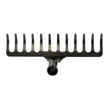 Tramontina Lightweight Curved Metal Rake 12 Teeth