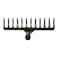Tramontina Lightweight Curved Metal Rake 12 Teeth