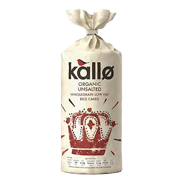 Kallo Organic Unsalted Rice Cake 130G
