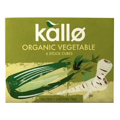 Kallo Yeast Free Vegetable Stock Cubes 66g