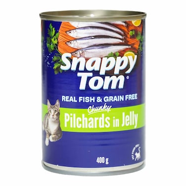 Snappy Tom Pilchards In Jelly 400g