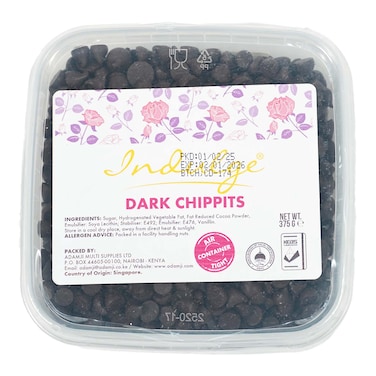 Indulge Dark Chippits 375G