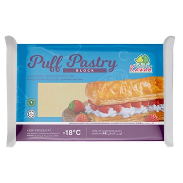 Kawan Puff Pastry Block 400g