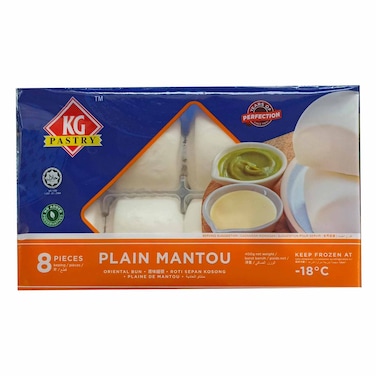 Kg Mantou Oriental Bun Plain 400G