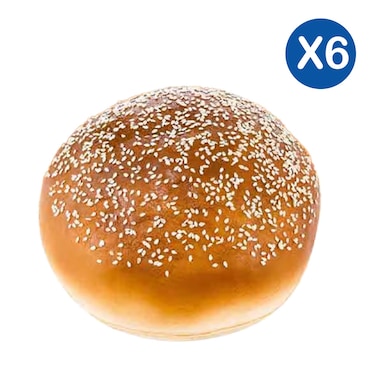 Buns Sesame 400g 6Pc