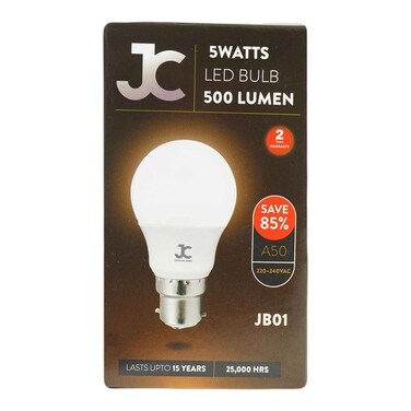 Jc Golf Led Bulb (Ww) B22 5W