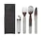 Summit Cutlery Set 5Pieces In A Pouch On A Box