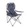 Summit Berkley Padded Folding Chair Slate Grey