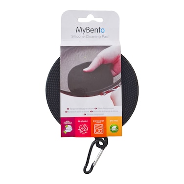 Mybento Silicone Cleaning Pad Black