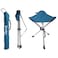 Summit  Folding Tripod Stool Indigo Blue