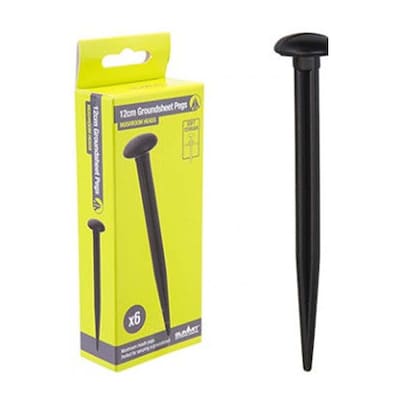 Summit Ground Sheet Pegs Pack Of 6 Each 12Cm