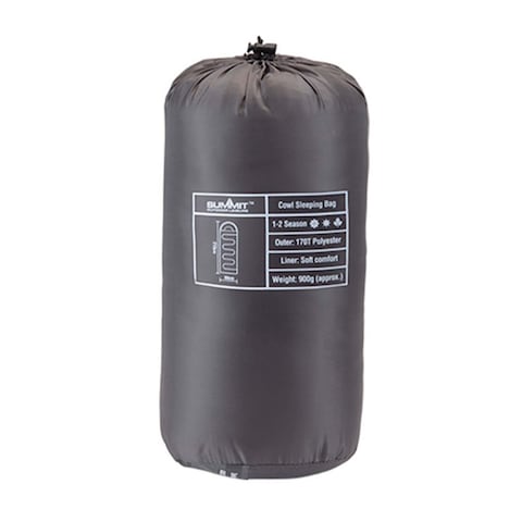 Summit Trekker Cowl Sleepng Bag Grey