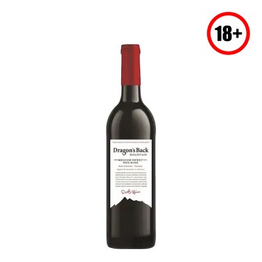 Dragons Back Mountain Medium Sweet Red Wine 750Ml