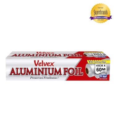 Velvex Aluminium Foil 45Cmx60M