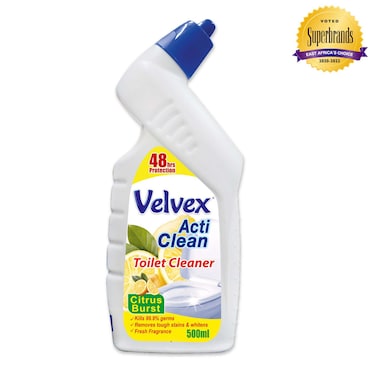 Velvex Toilet Cleaner Citrus B500Ml