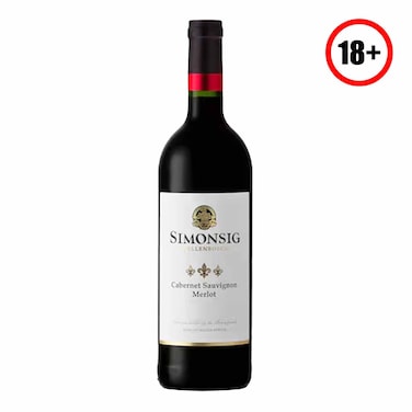 Simonsig Cabernet Sauvignon Merlot Red Wine 750ml