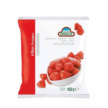 Greens Strawberries 450G
