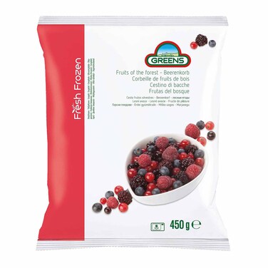 Greens Frozen Fruits Of The Forest