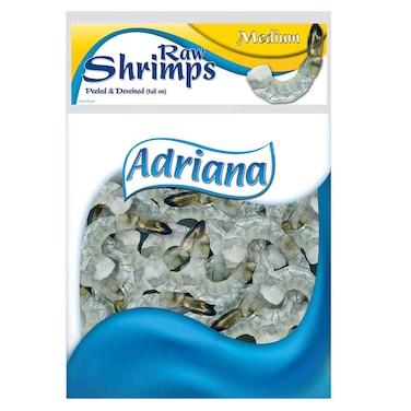 Adriana Raw Medium Shrimps 400G