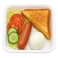 Snack Egg, Beef Sausage &amp; Toast