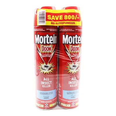 Mortein Odourles Insect Twin 600Ml