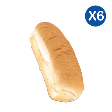 Hotdog Plain 400g 6Pcs
