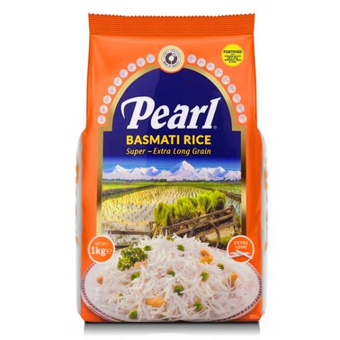 Pearl Super Basmati fortified Rice 1Kg