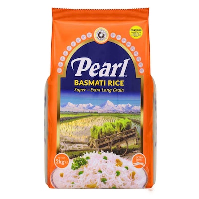 Pearl Super Basmati fortified Rice 2Kg