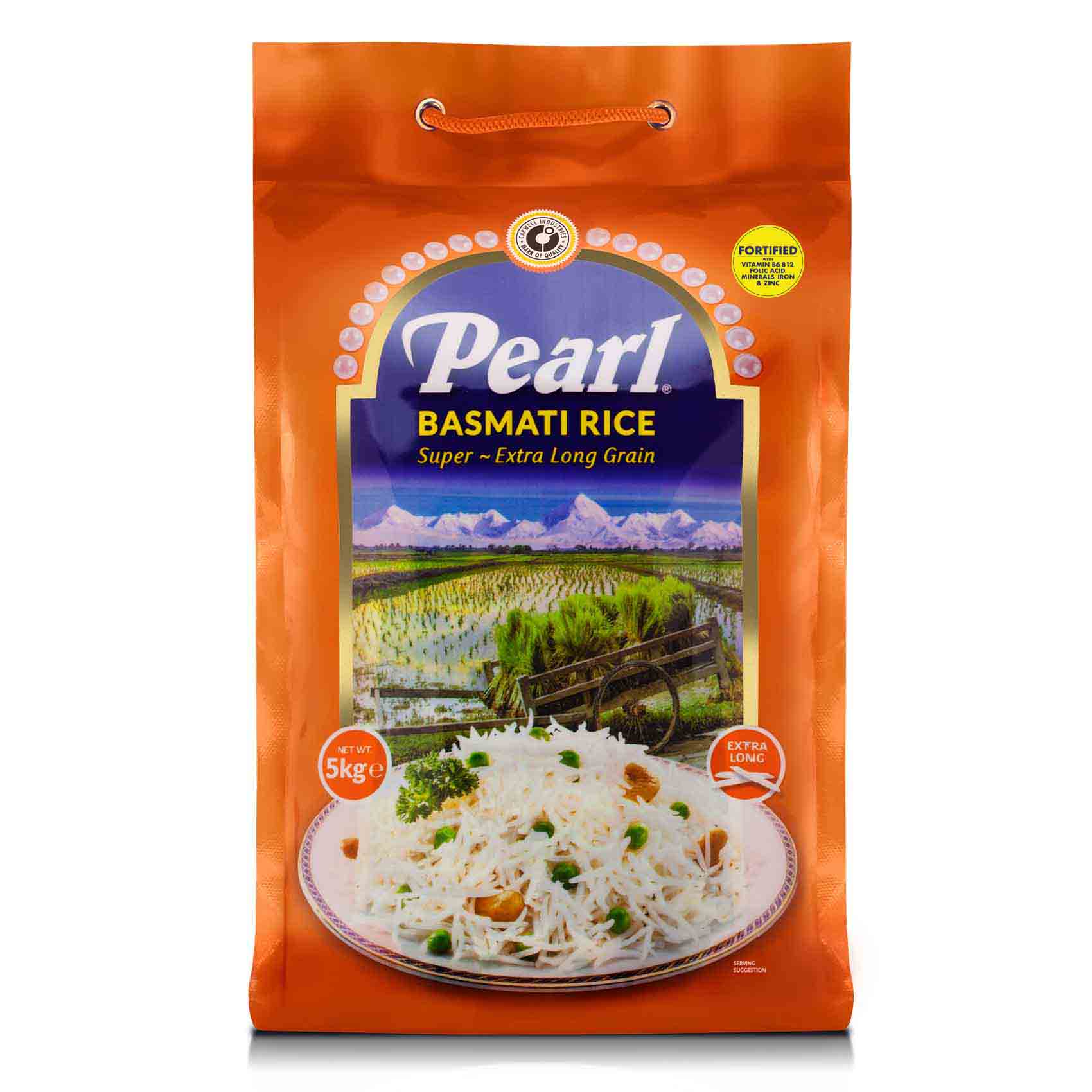 Pearl Super Basmati fortified Rice 5Kg Online | Carrefour Kenya