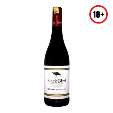 Black Bird Natural Sweet Red Wine 750Ml