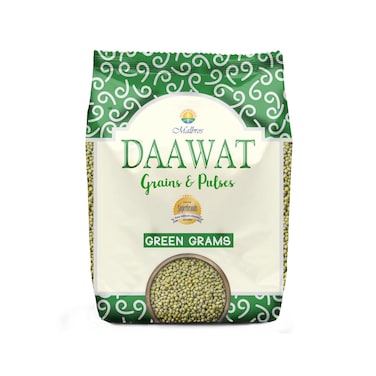 Daawat Pulses Green Grams 1Kg