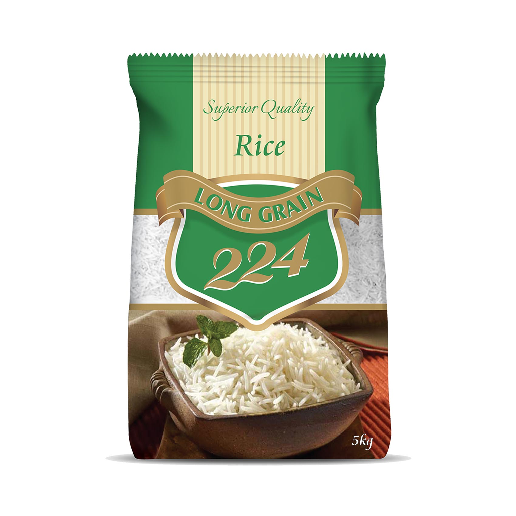 Buy 224 LONG GRAIN RICE 5KG Online | Carrefour Kenya