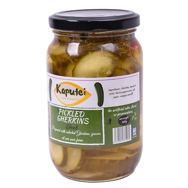 Kaputei Sliced Pickled Gherkins 285g