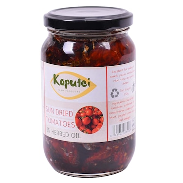 Kaputei Sun Dried Tomatoes In Herbed Oil 550g