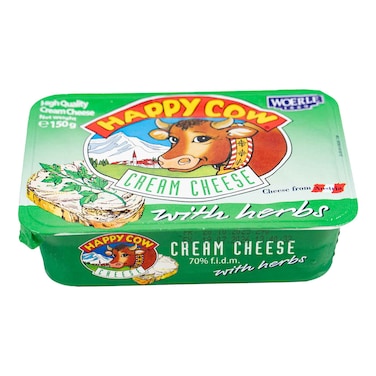 Happy Cow Cream Cheese With Herbs 150g