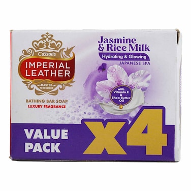 Imperial Leather Soap Japanese Spa 125Gx4