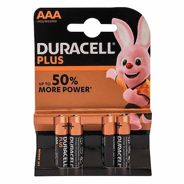 Duracell Power Plus 10 AAA 4 Batteries
