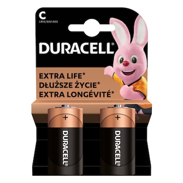 Duracell Plus Power C 10 2 Batteries