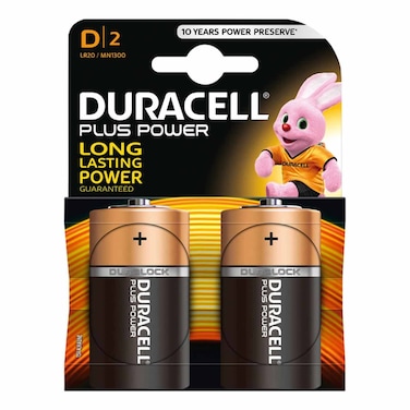 Duracell Plus Power D 10 2 Batteries