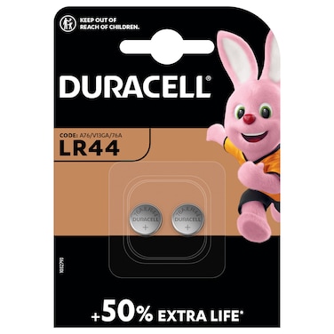 Duracell Alkaline LR44 2S Batteries