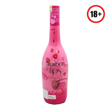 Strawberry Lips Strawberry Cream Liqueur 750Ml