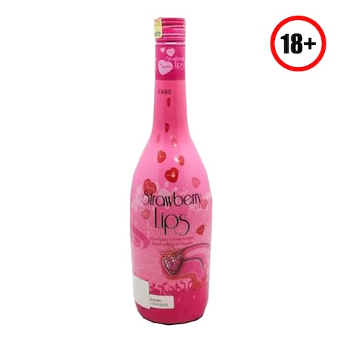 Strawberry Lips Strawberry Cream Liqueur 750Ml