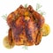 Roasted Chicken Lemon Herbs