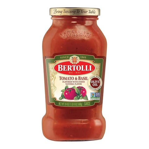 Bertolli Tomato &amp; Basil Sauce 680G