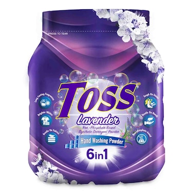 Toss Lavender Detergent Powder 500g
