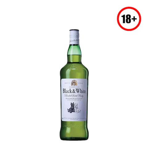 Black And White Blended Scotch Whiskey 750Ml