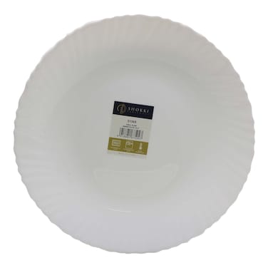 Shokki Shell Plain Dinner Plate 19cm S136