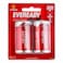 Eveready Heavy Duty Size D 2 Red Batteries