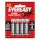 Eveready Super Heavy Duty AA 4 Black Batteries