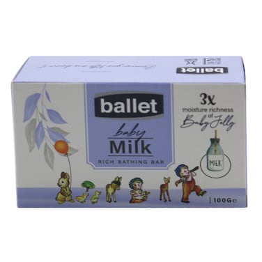 Ballet Baby Milk Soap 100g